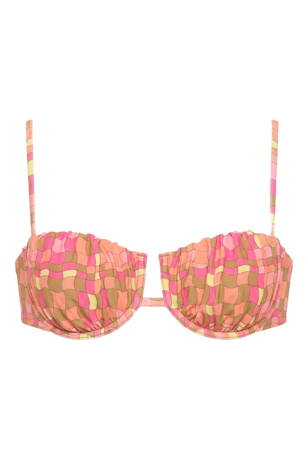 Ibiza Geo Petal Bikini Top