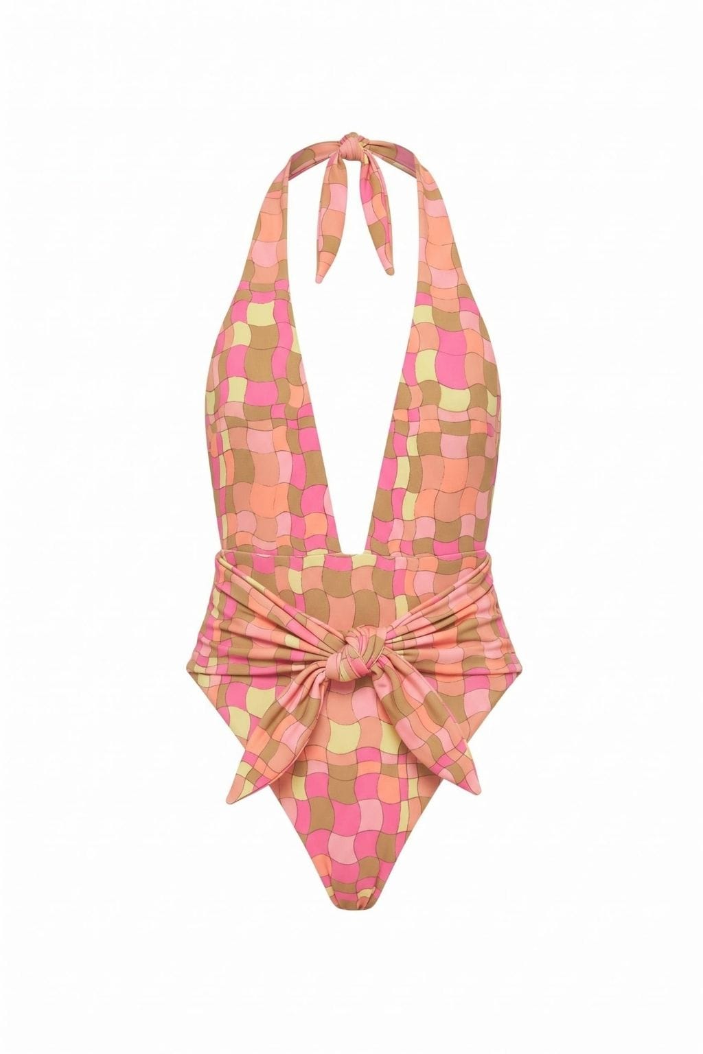 Ibiza Geo Tropez Tie-Up One-Piece