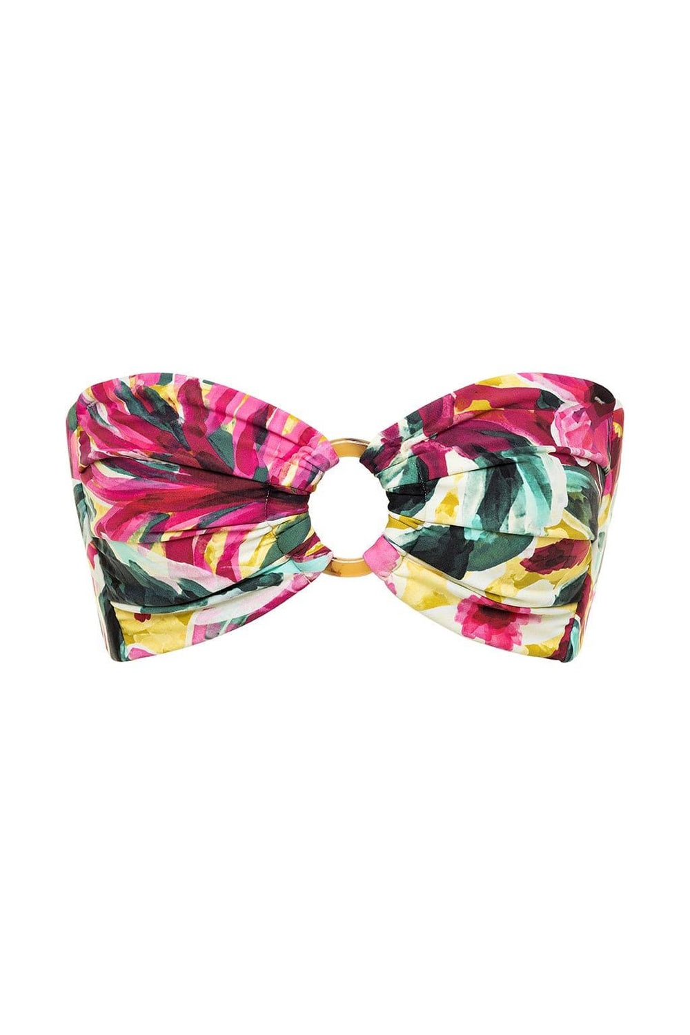 Rhythm MELIA FLORAL TIE FRONT BANDEAU TOP main image 1