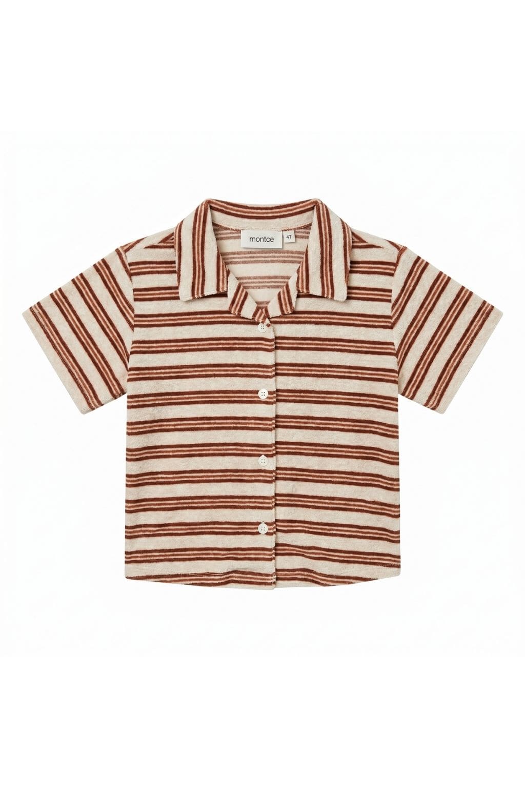 Joan Stripe Mini Button-Down Shirt