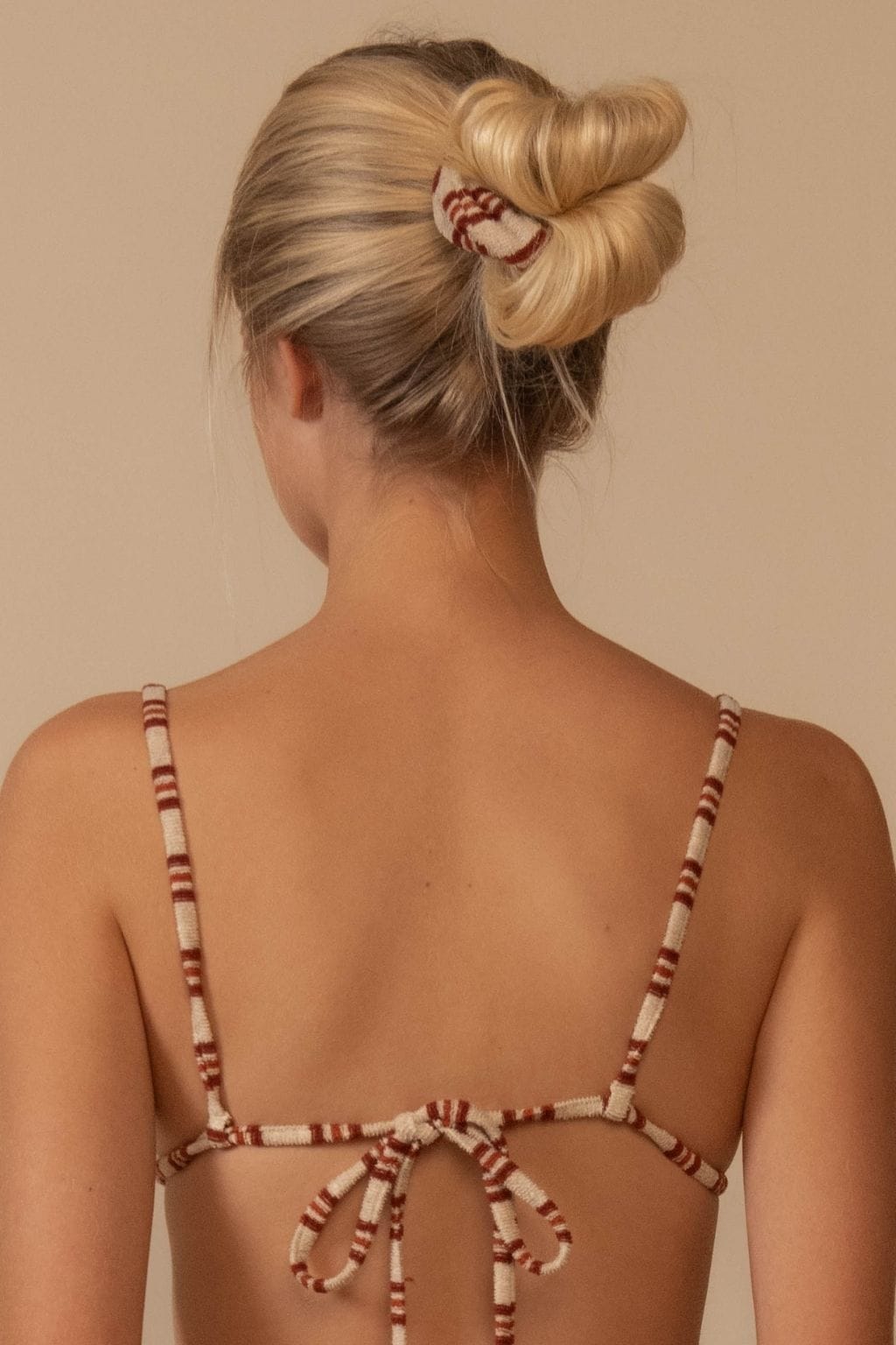 Joan Stripe Chunky Scrunchie