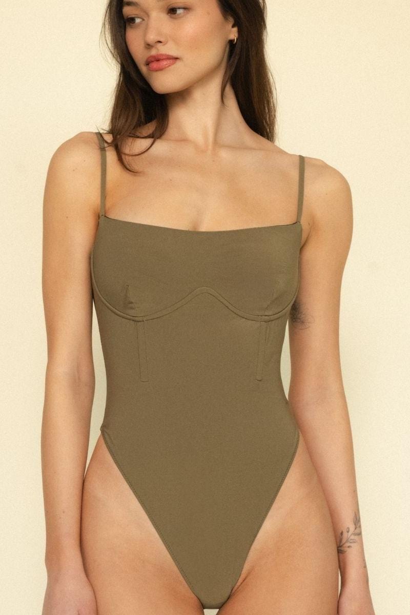 Khaki Jonah One-Piece