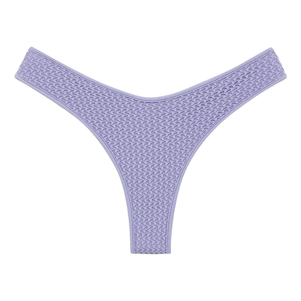 Lavender Crochet Added Coverage Lulu Bikini Bottom