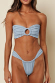 Light Denim Sandra Bikini Bottom