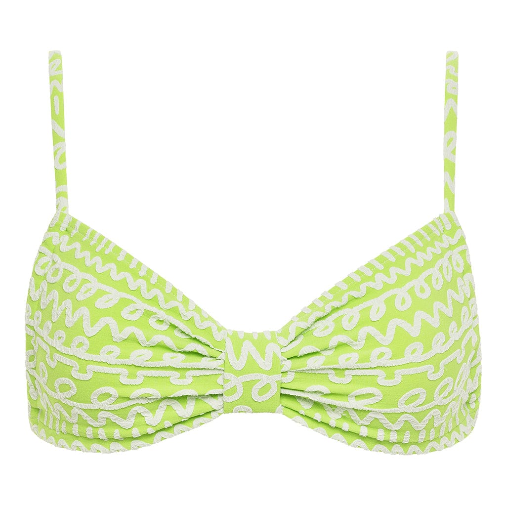 Lime Icing Devin Bikini Top