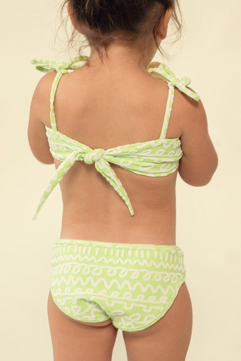 Lime Icing Mini Tori Bandeau x Lulu Bikini Set