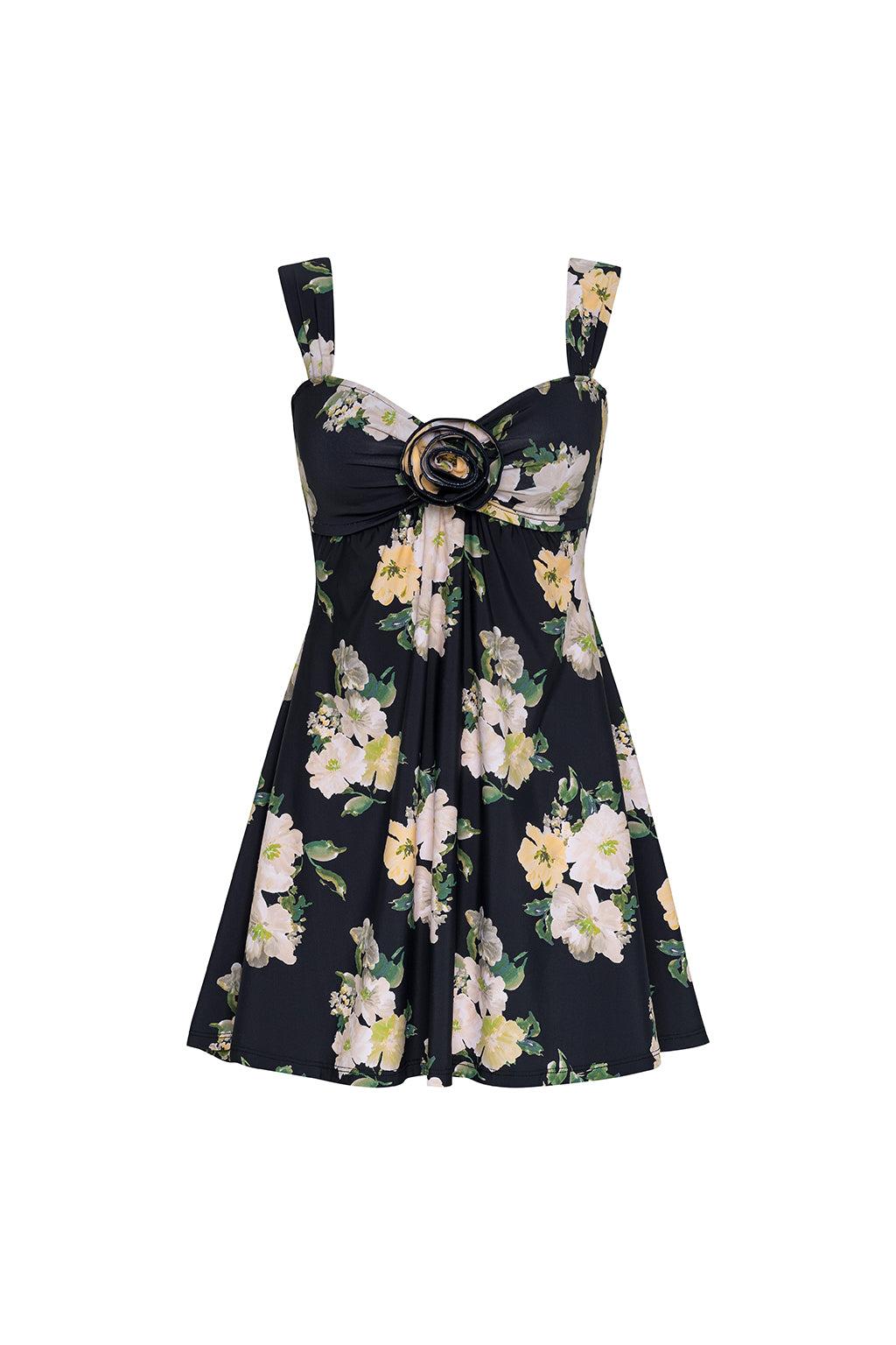 Liz Floral Devin Rosa Dress