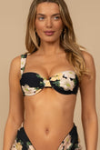 Liz Floral Bella Bikini Top