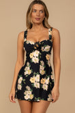 Liz Floral Devin Rosa Dress