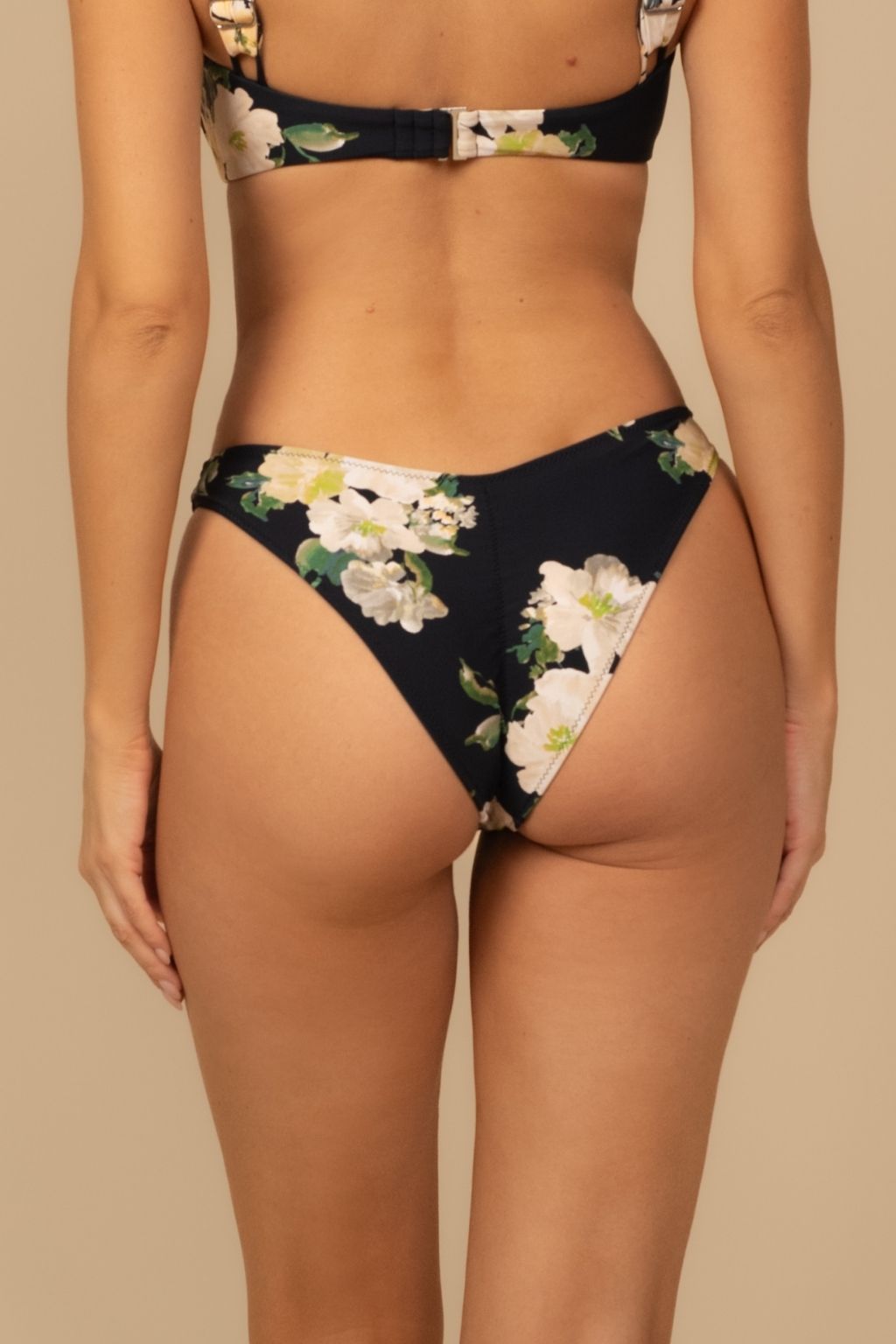 Liz Floral Lulu (Zig-Zag Stitch) Bikini Bottom