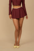 Maroon Ballet Skirt