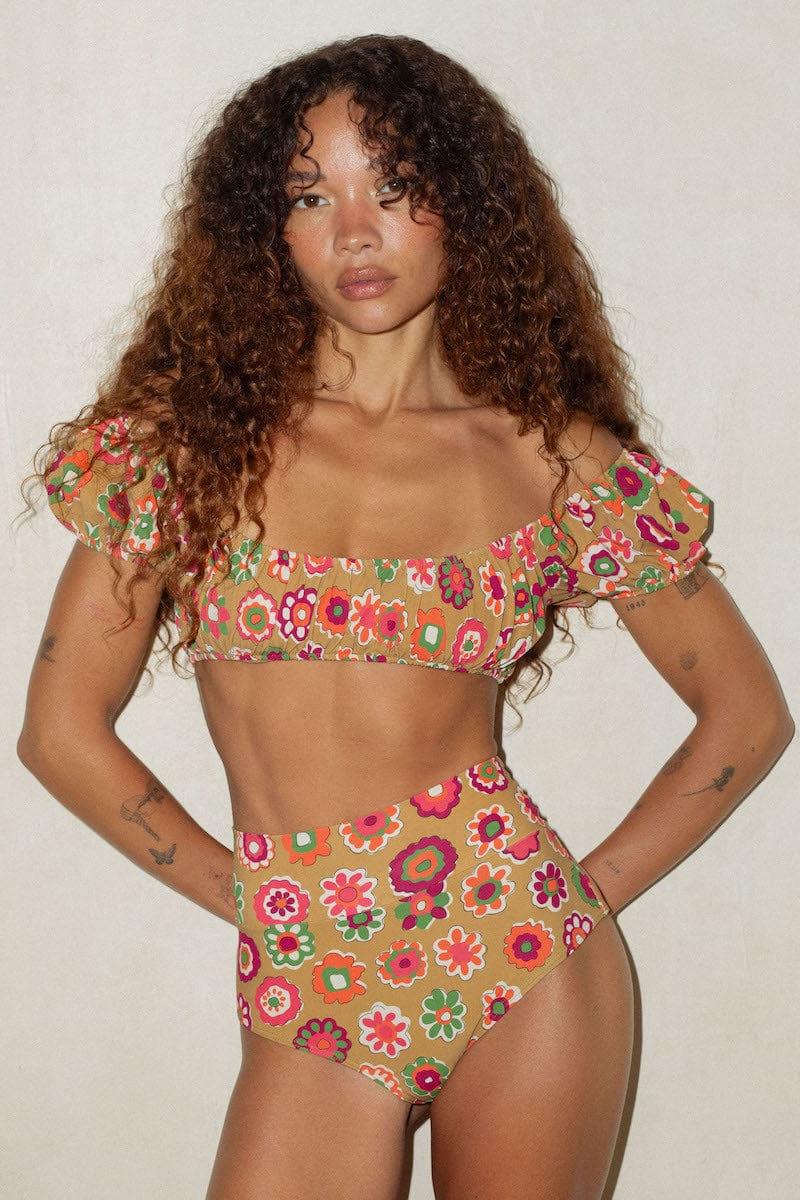Mazzy Floral Atia Bikini Top