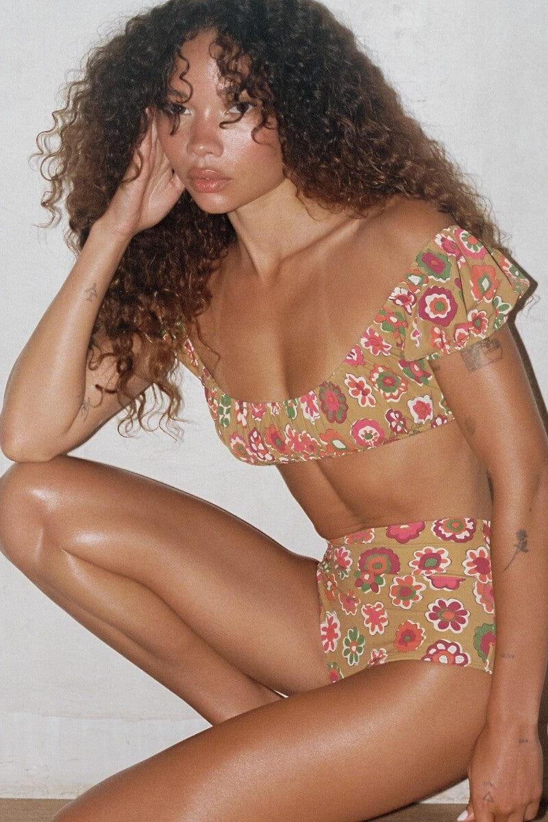 Mazzy Floral Atia Bikini Top
