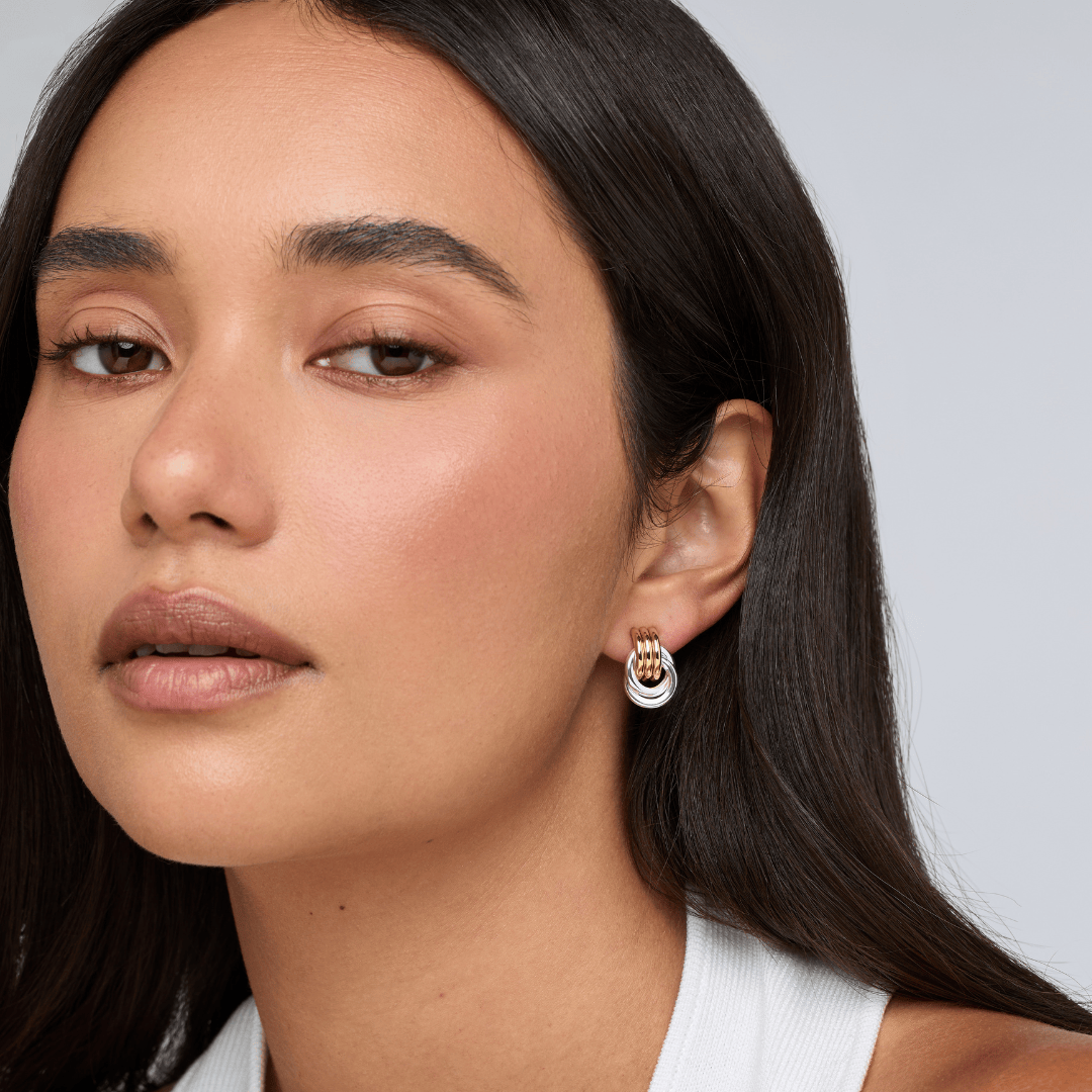 Heaven Mayhem MICRO KNOT EARRINGS