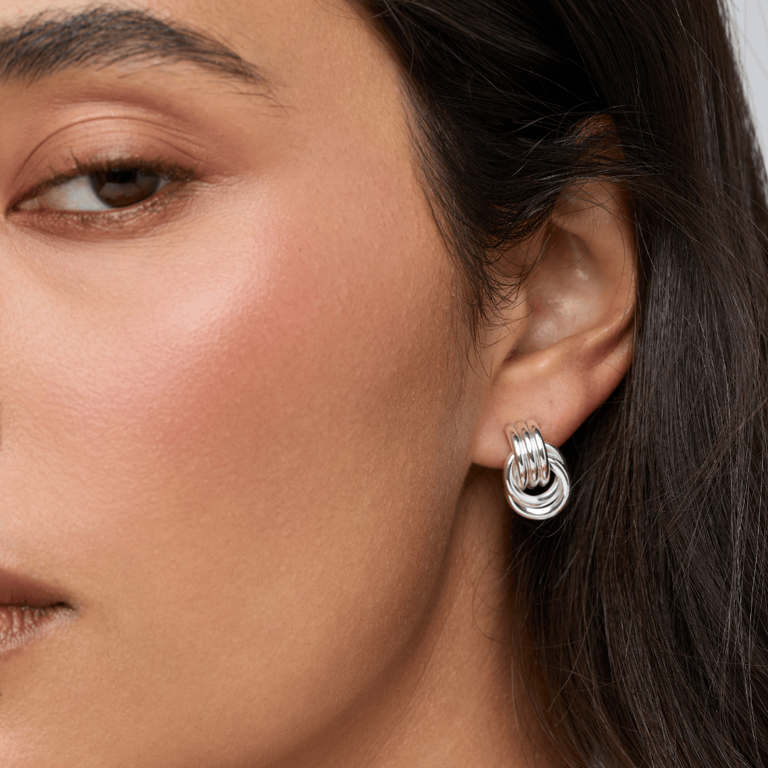 Heaven Mayhem MICRO KNOT EARRINGS