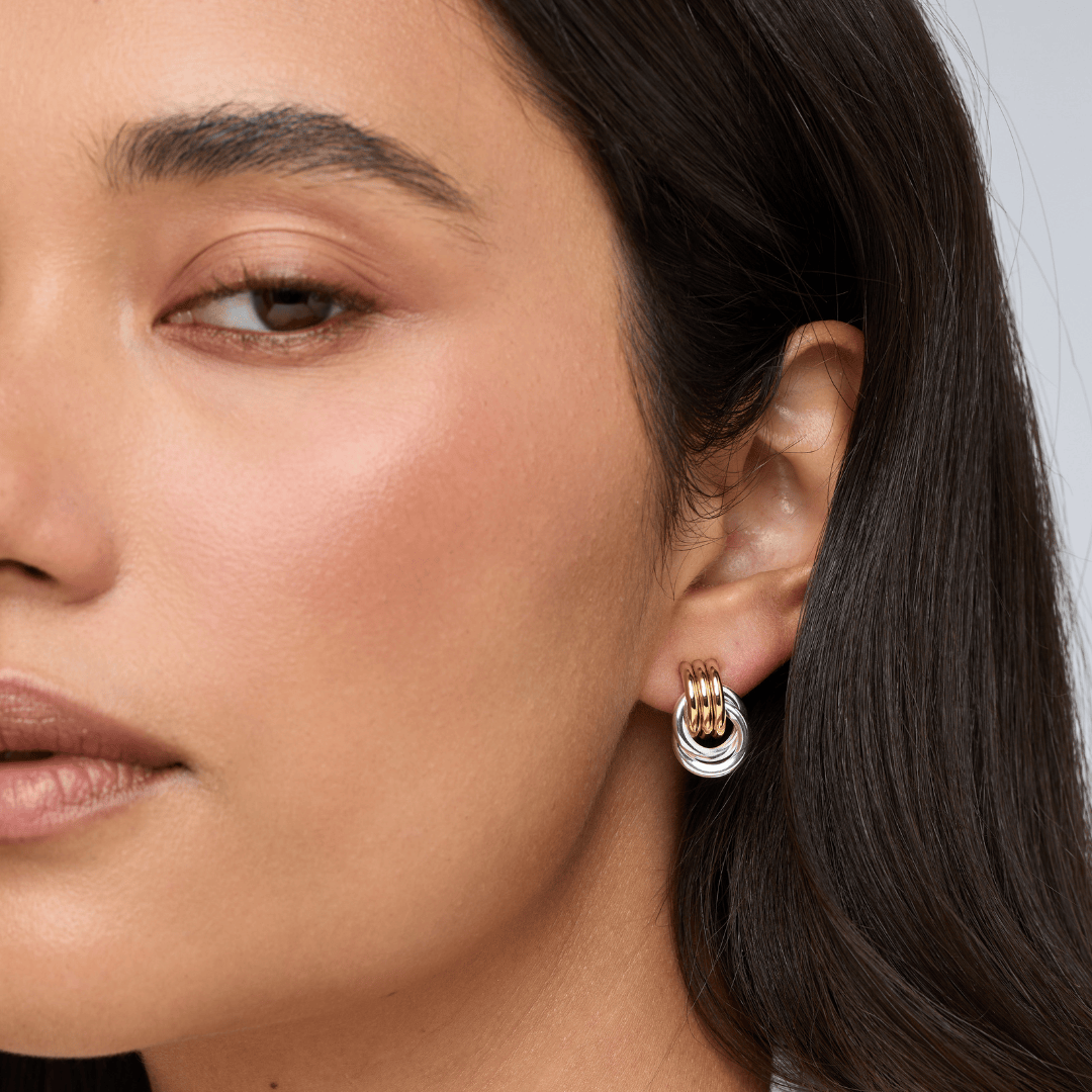 Heaven Mayhem MICRO KNOT EARRINGS