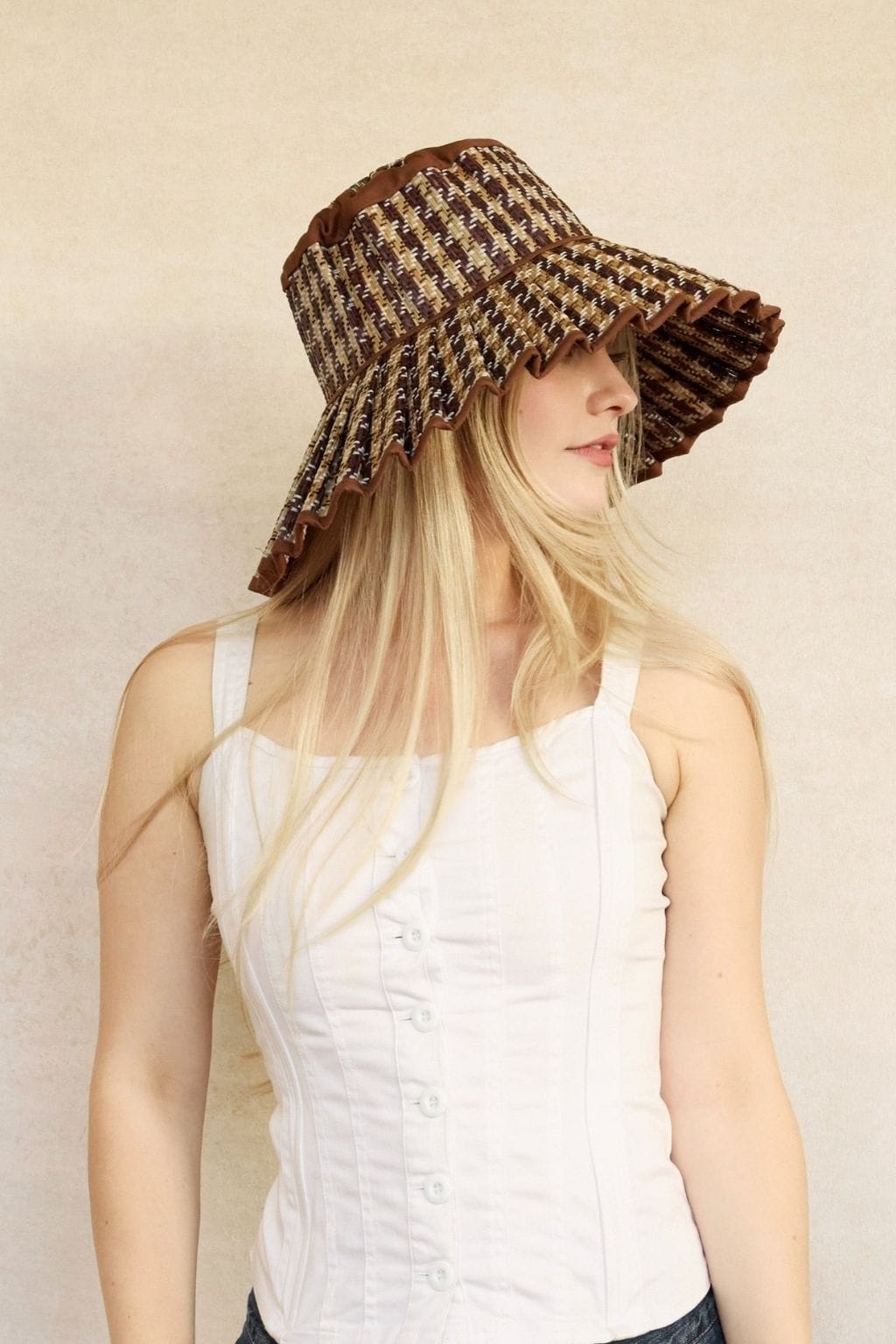 Mozambique Luxe Capri Hat Maxi
