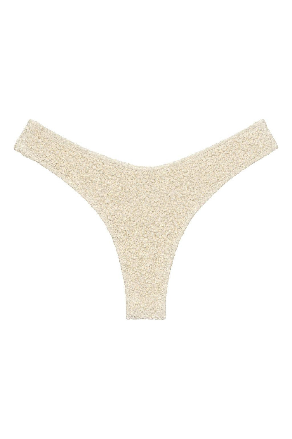 Oat Texture Lulu (Zig-Zag Stitch) Bikini Bottom