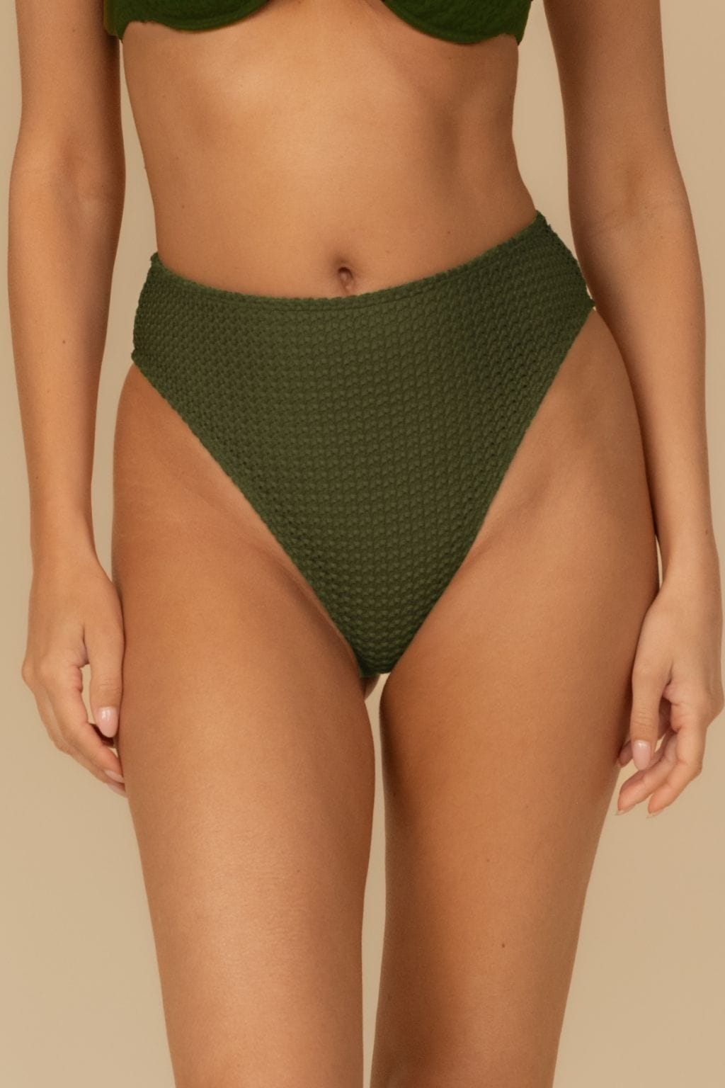 Olive Crochet Paula Bikini Bottom