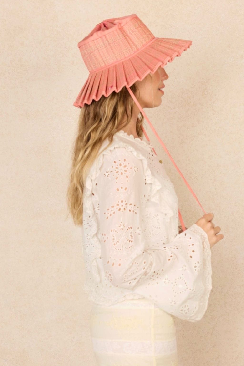 Peach Crush Island Capri Hat Midi