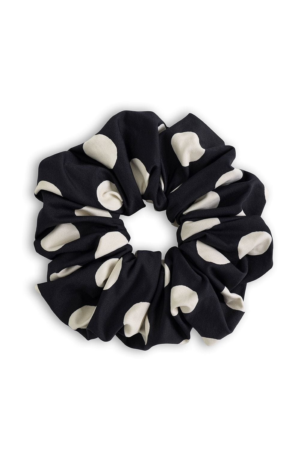 Polka Dot Chunky Scrunchie