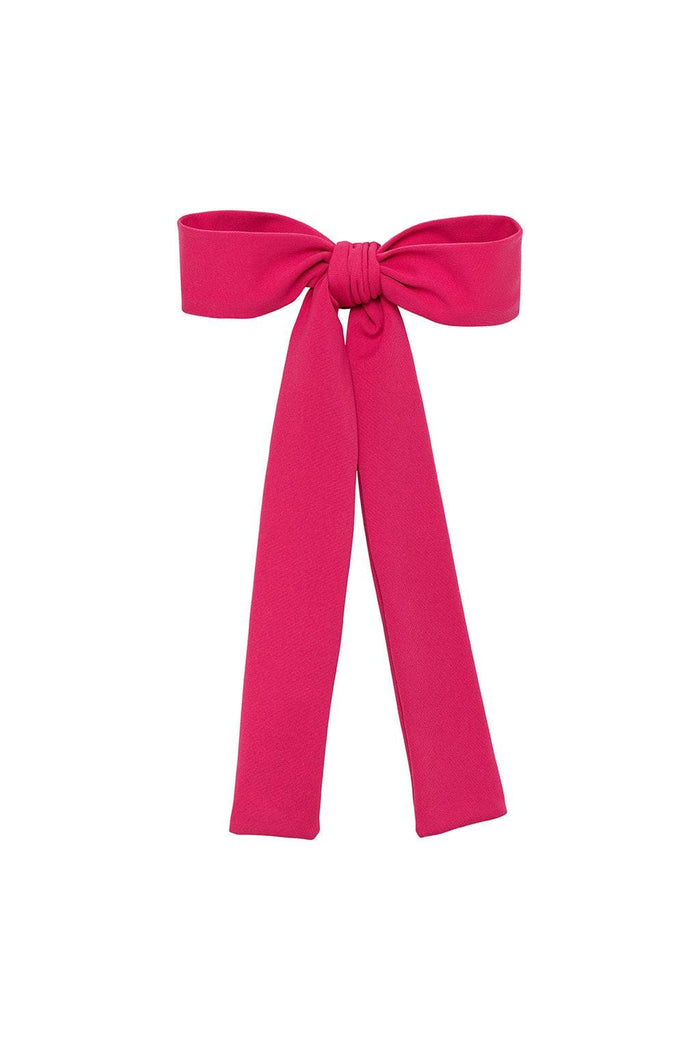 Raspberry Hair Ribbon