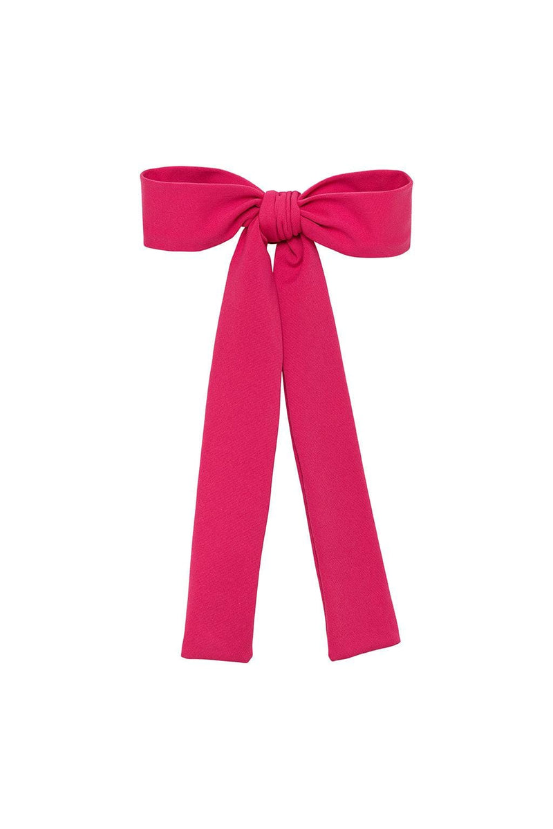 Raspberry Hair Ribbon