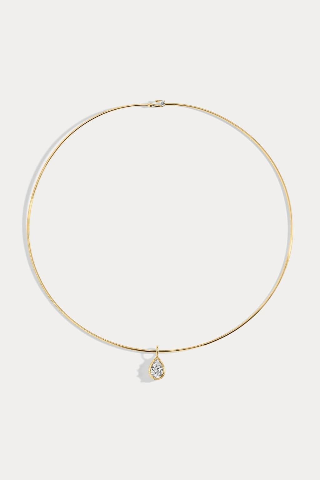 Remi Pear Collar (Gold)