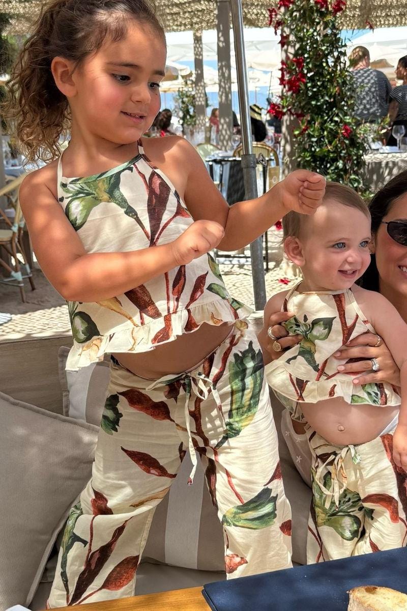 Rooted Floral Mini Brooklyn Top