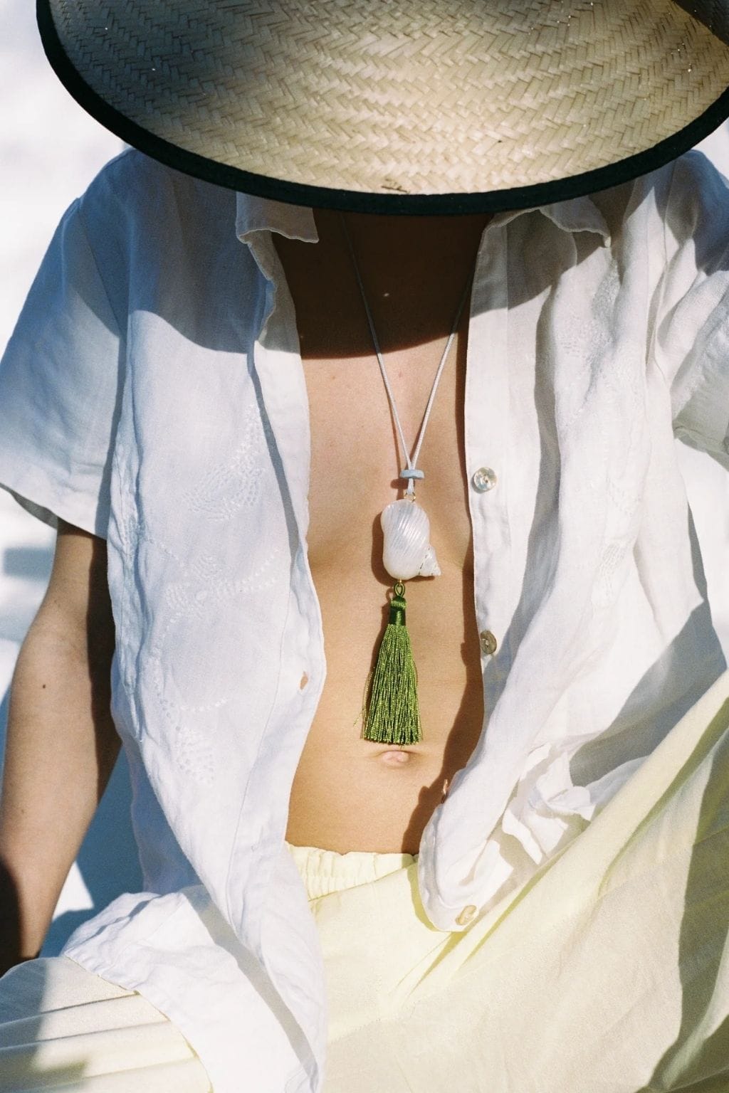 Celine Necklace (Blue/Green)