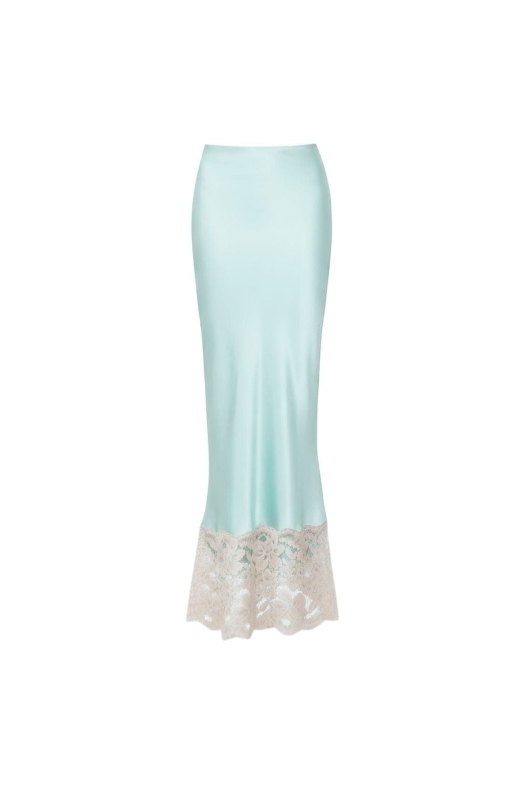 Seafoam Silkie Natalia Skirt w/Lace