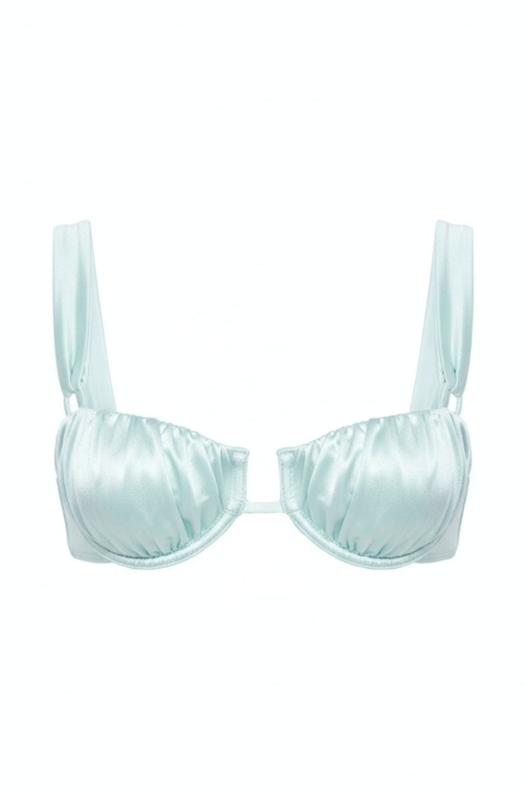 Seafoam Silkie Petal Variation Bikini Top