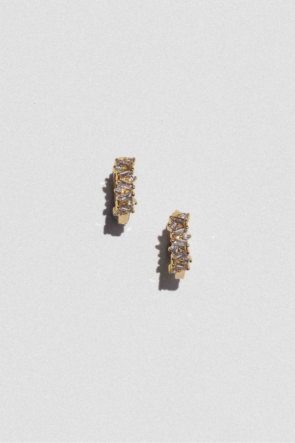 Serena CZ Huggies (Gold)