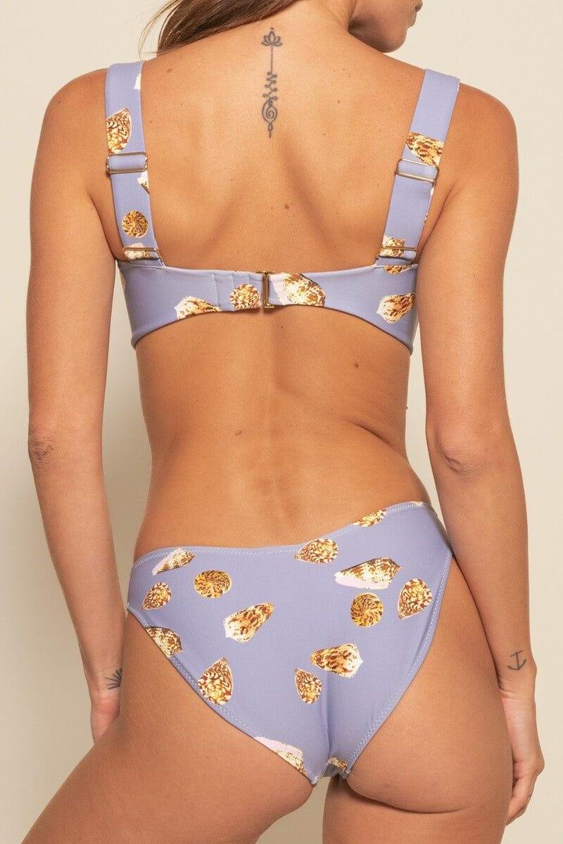 Shell Added Coverage Lulu (Zig-Zag Stitch) Bikini Bottom