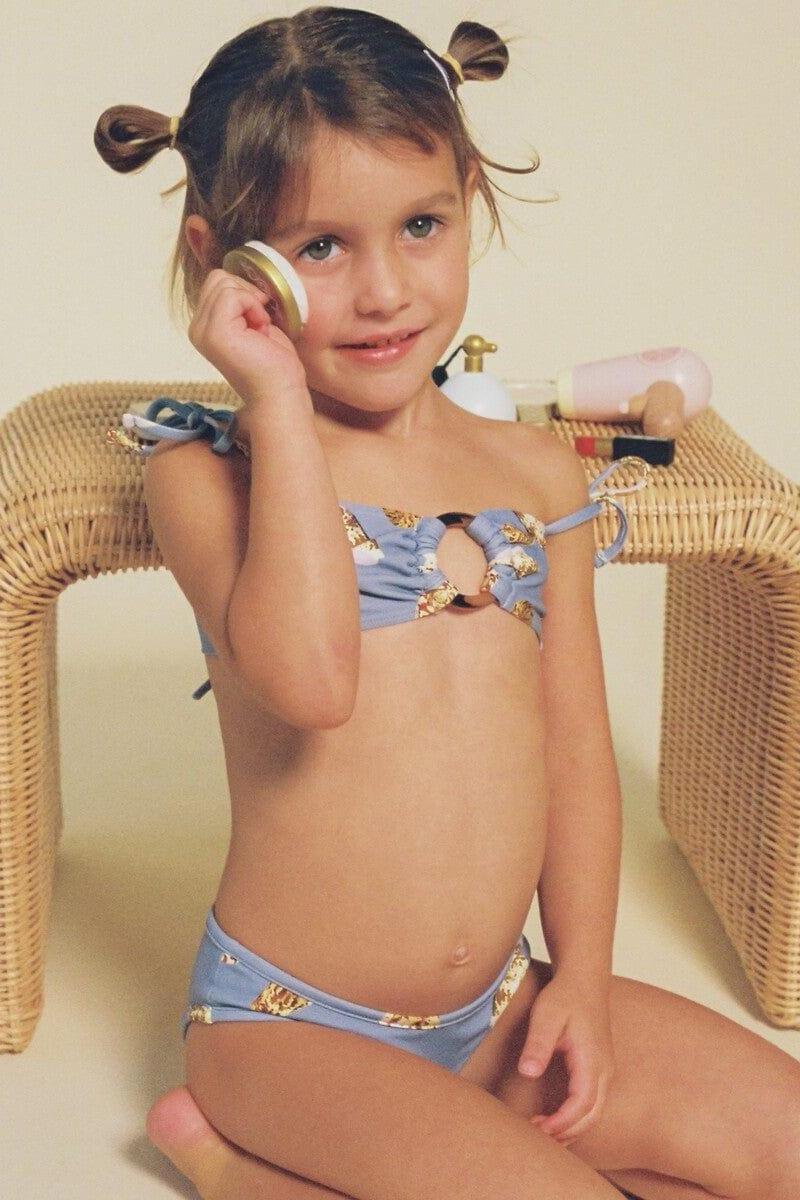 Shell Mini Tori Bandeau x Lulu Bikini Set
