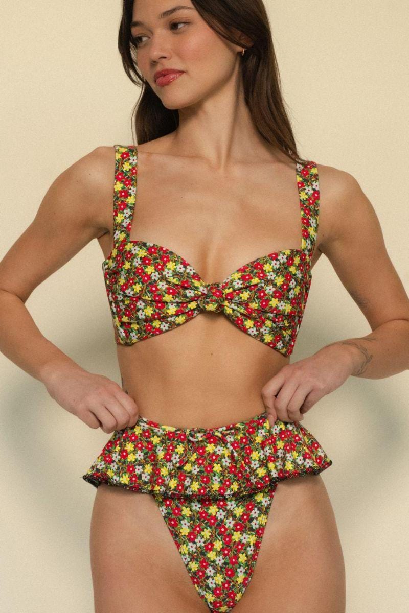 Sienna Floral Hayden Bikini Top