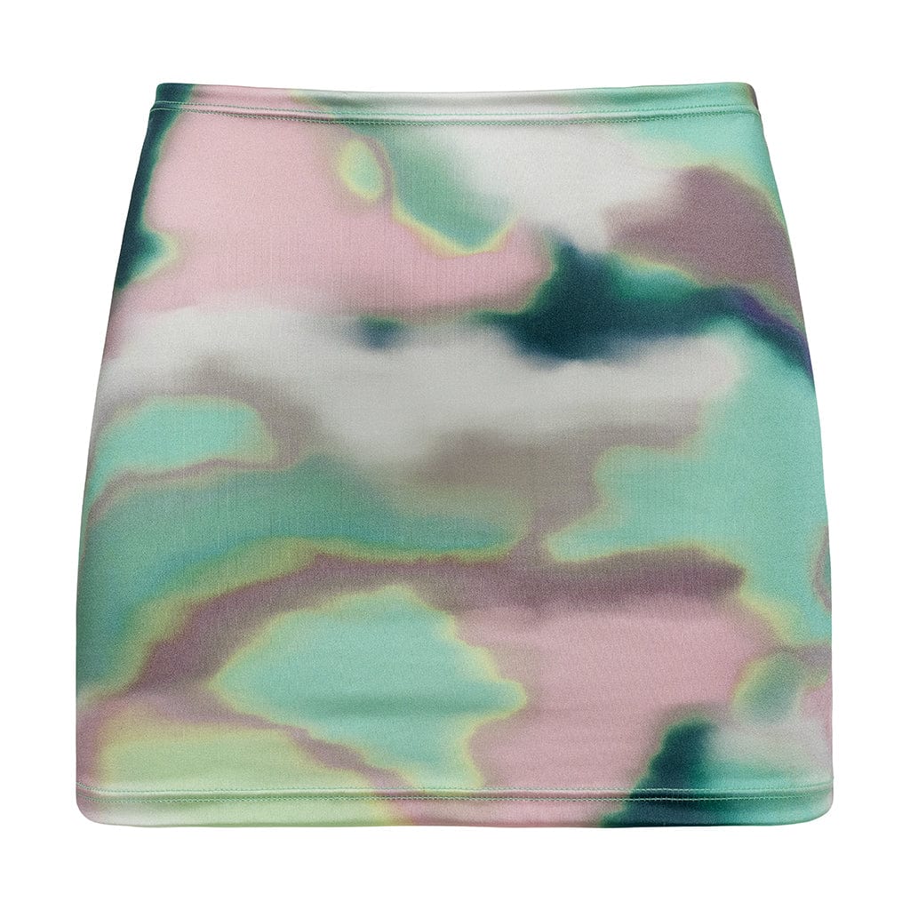 Silk Dye Micro Skirt