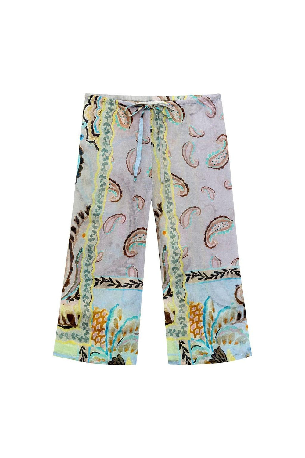 St. Barths Floral Mini Drawstring Pant