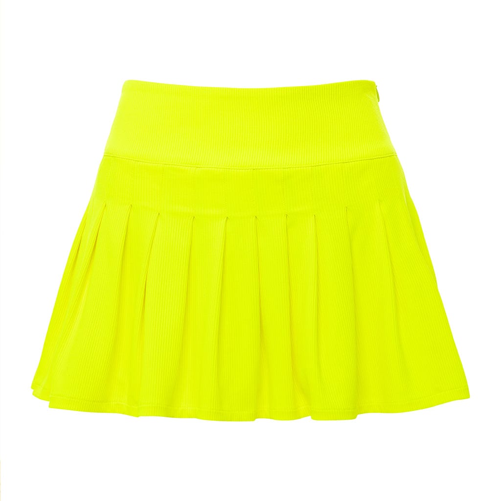 XXS Citron Micro Rib Tennis Skirt