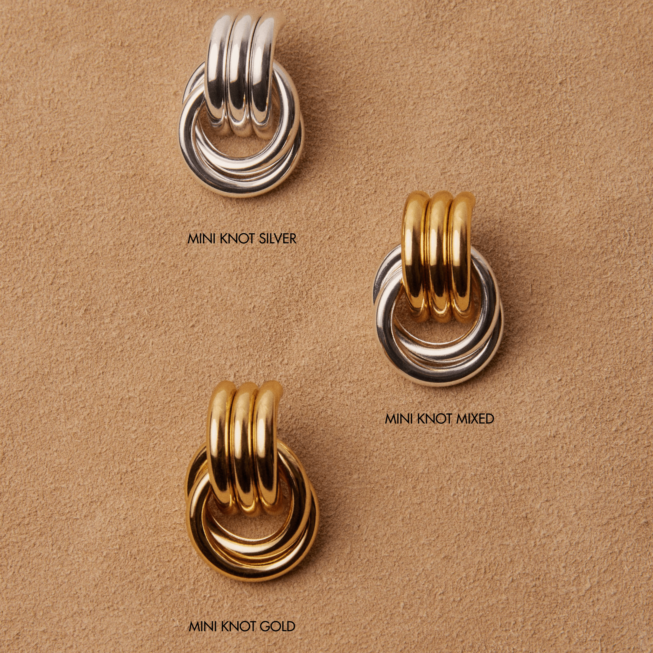 Heaven Mayhem MINI KNOT EARRINGS