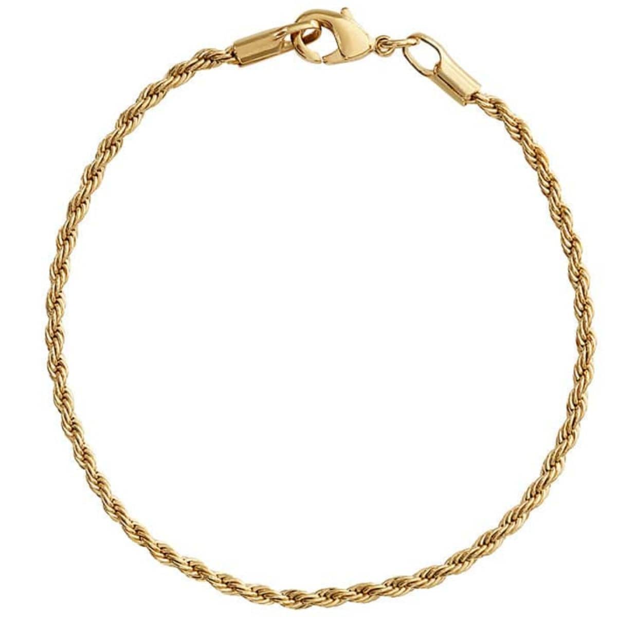 Italian Rope Bracelet (Gold)