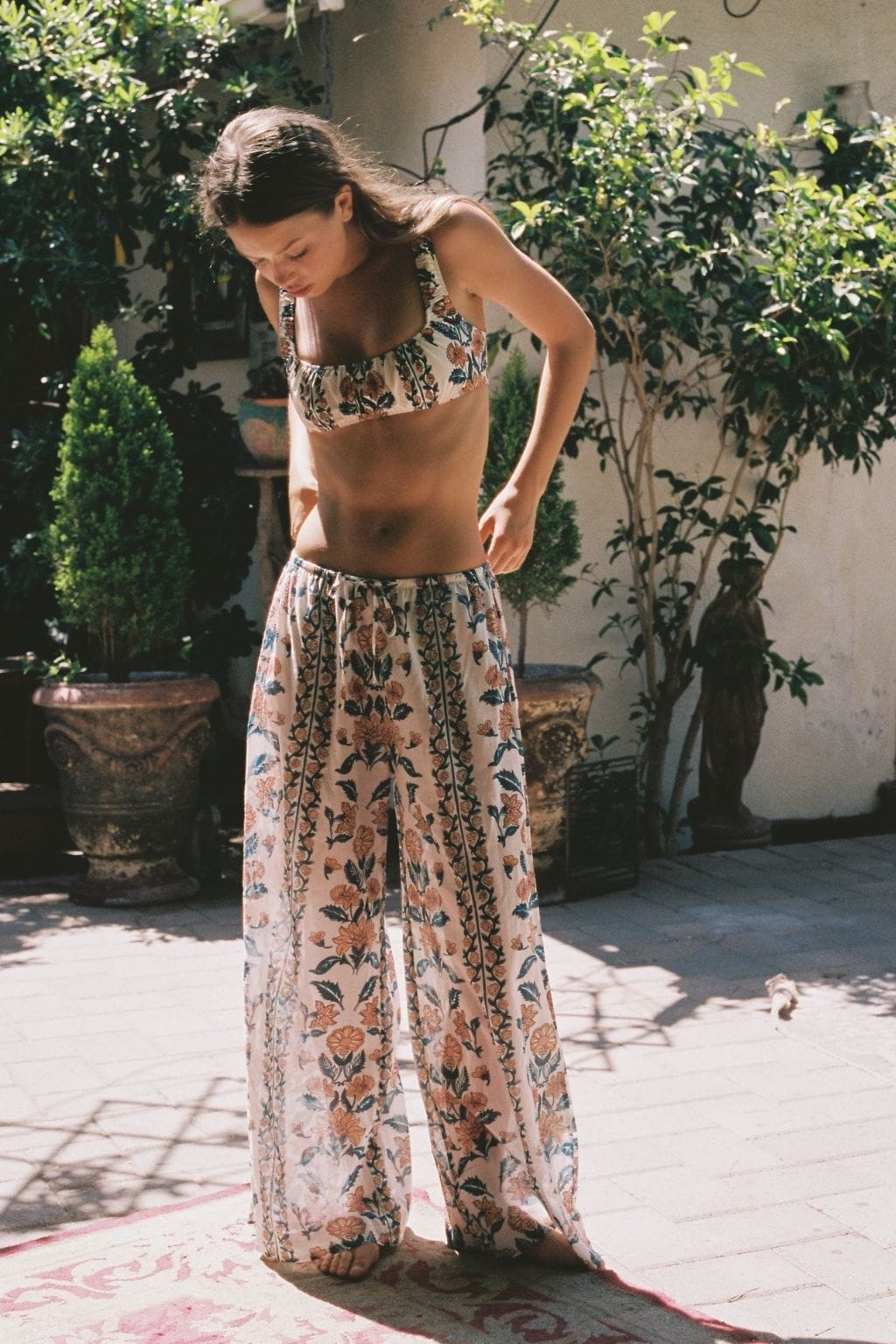 Winona Floral Zoe Bikini Top