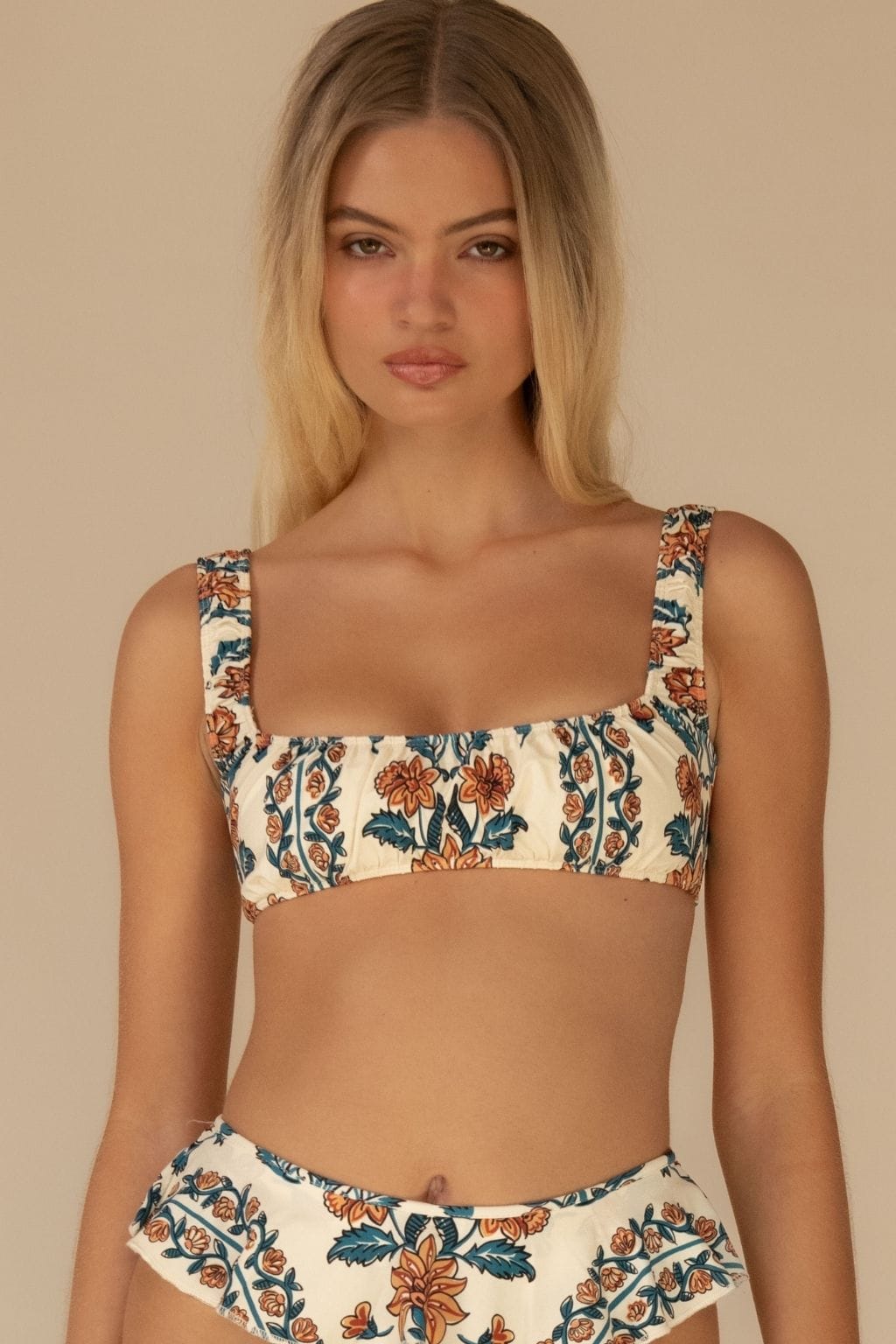 Winona Floral Zoe Bikini Top