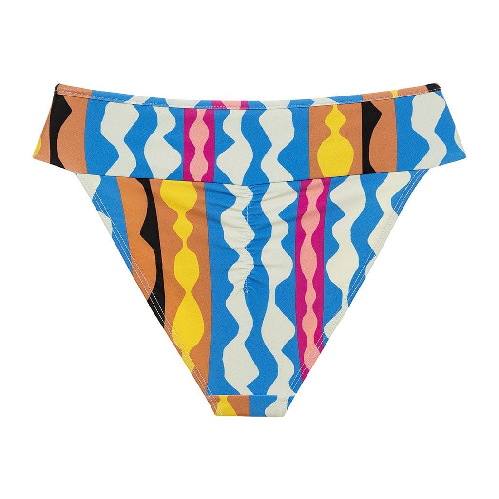 Abstract Tamarindo Binded Bikini Bottom