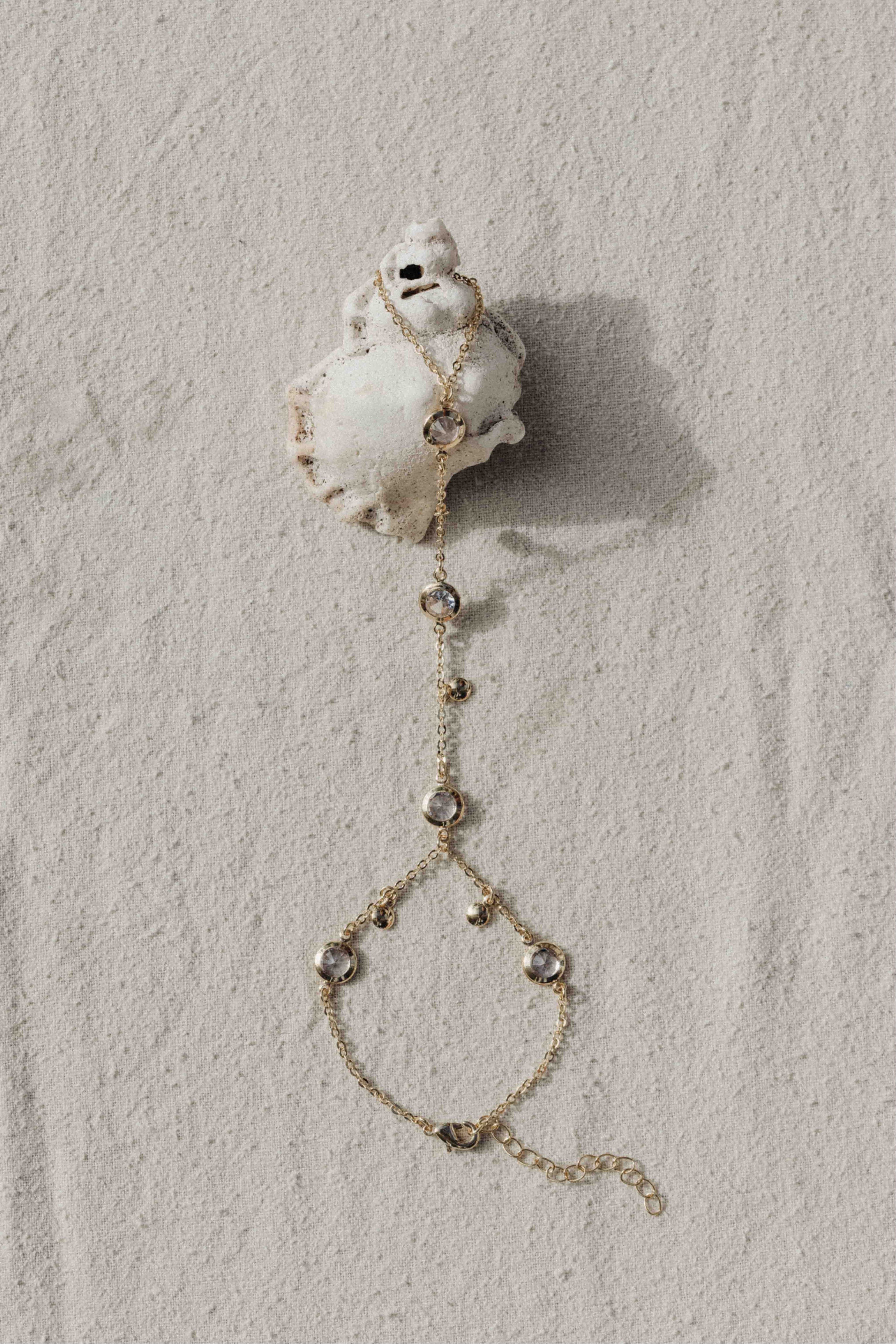 Astraea CZ Hand Chain