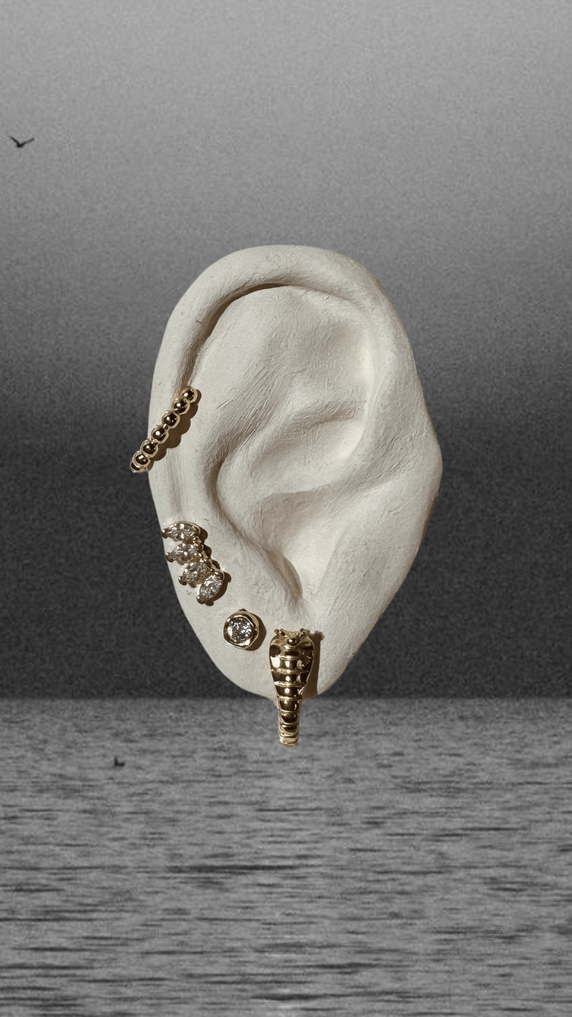 City Scape Stud Earrings