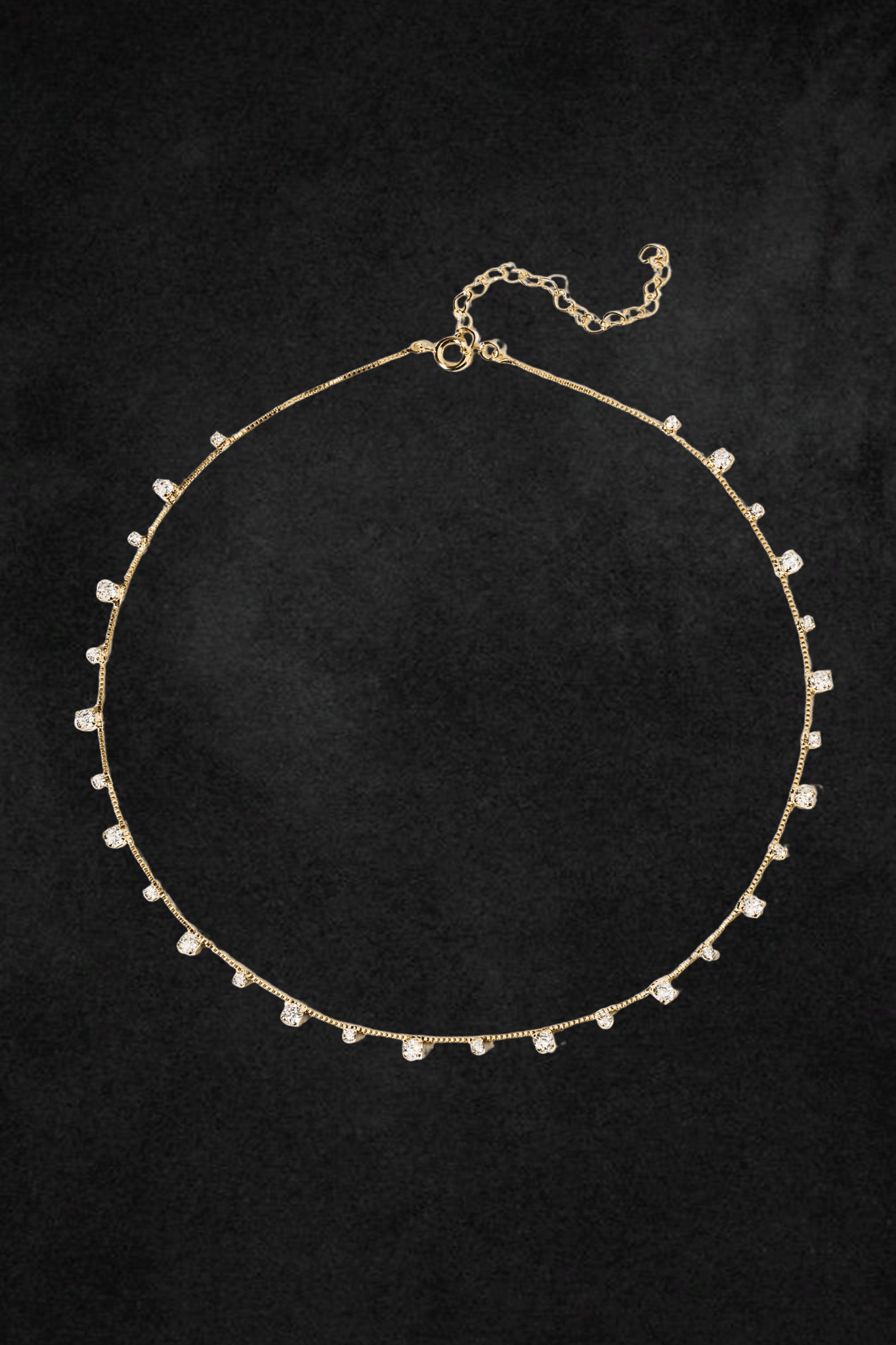 Crystal Dust CZ Choker