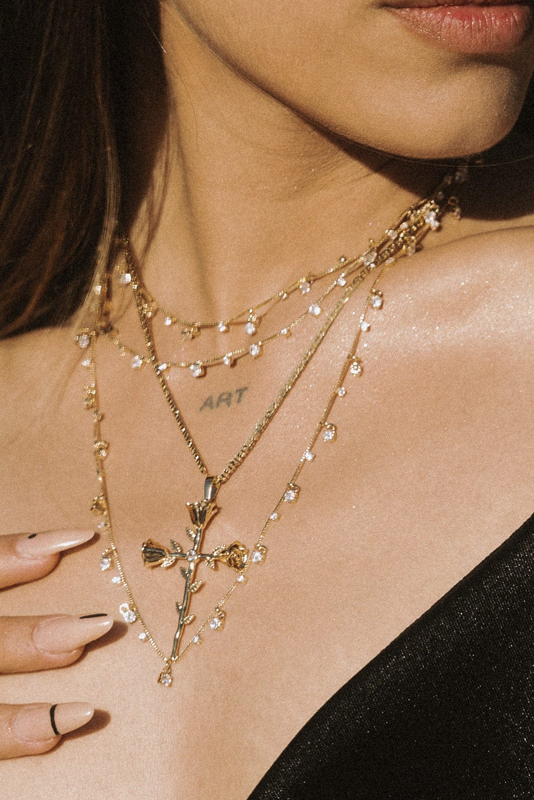 Crystal Dust CZ Choker