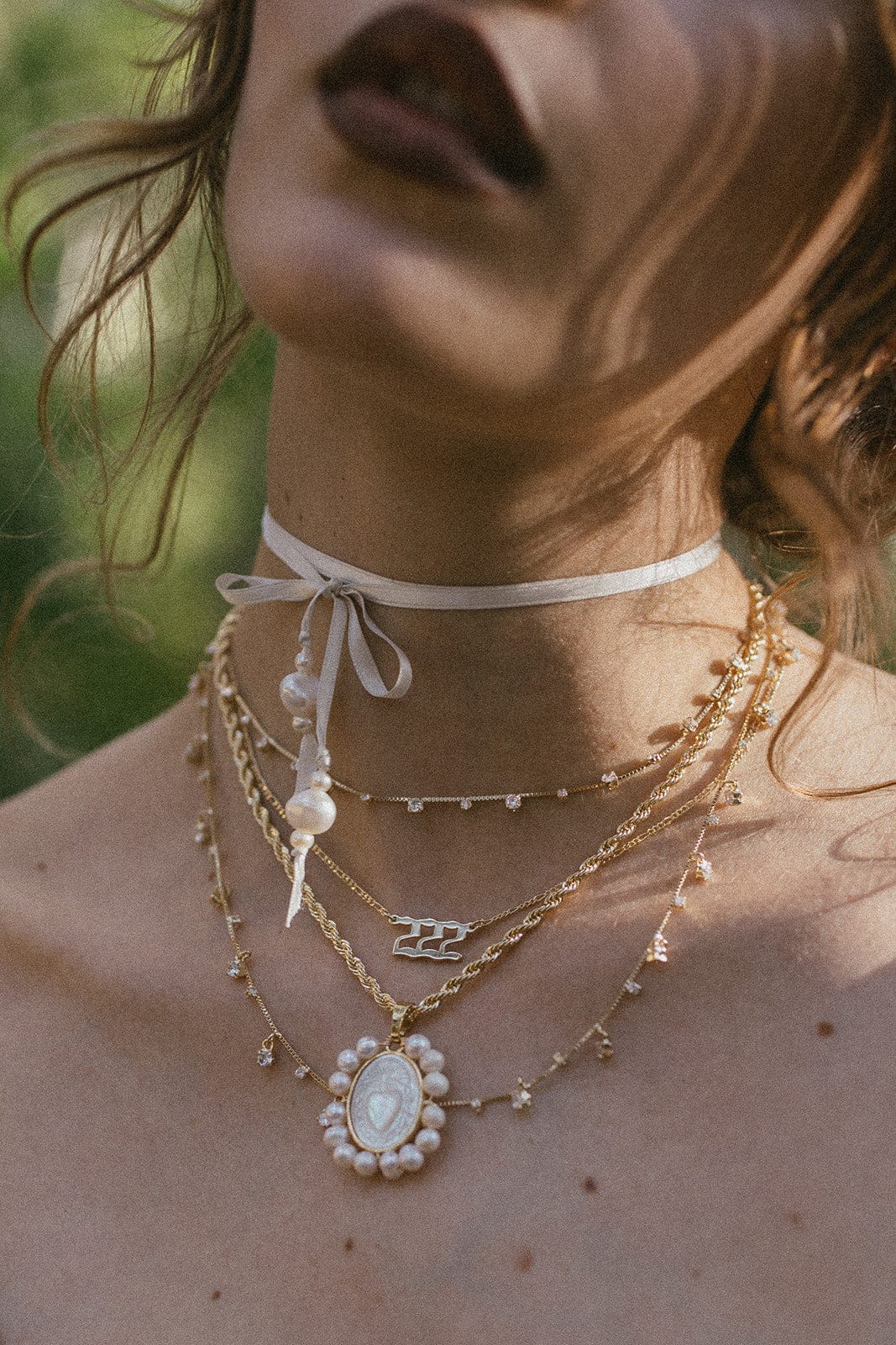 Crystal Dust CZ Choker