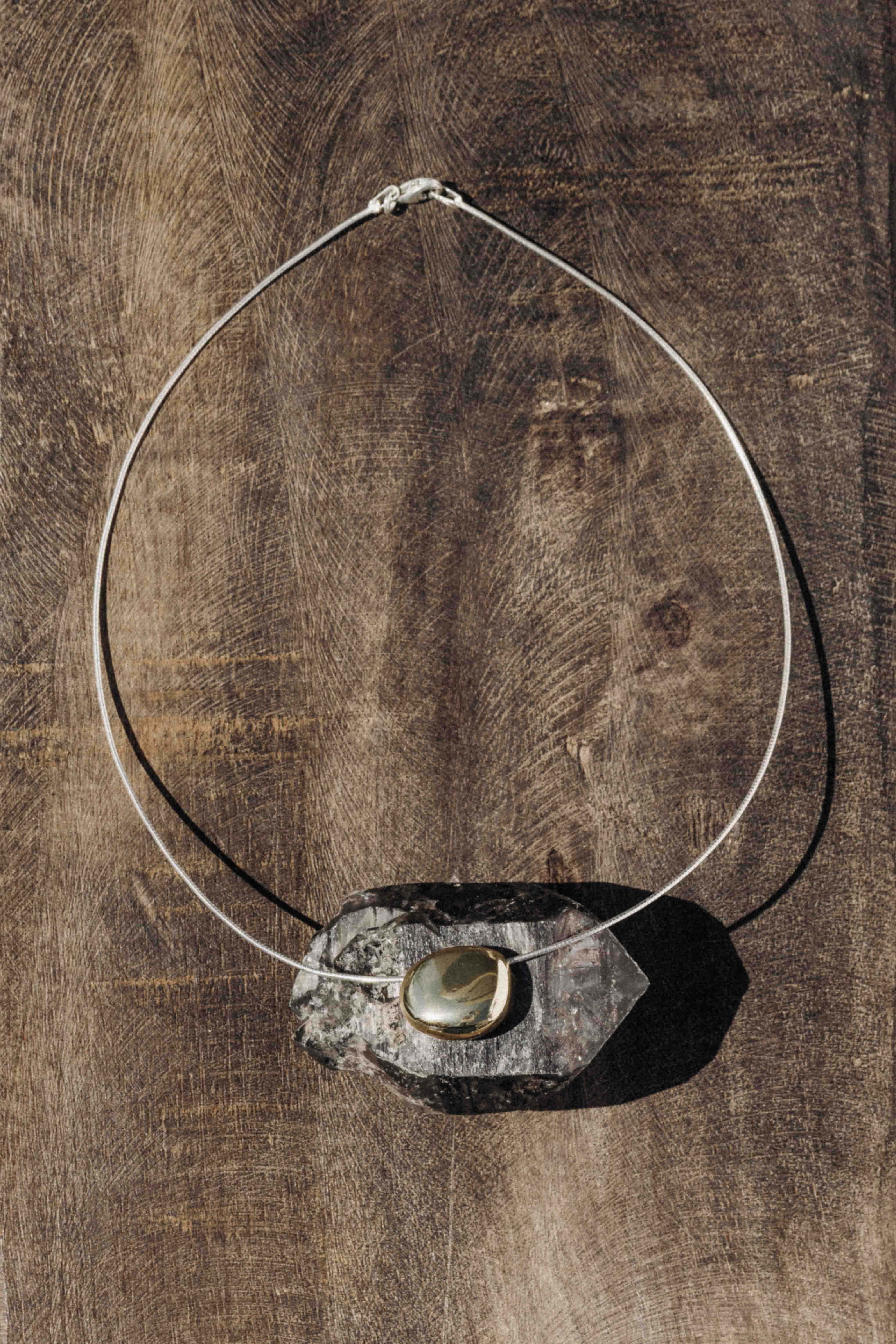 Eclipse Mixed Metal Collar